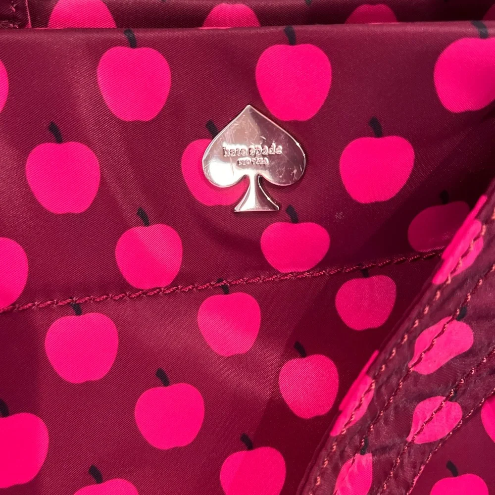 Kate Spade Red and Pink Tote